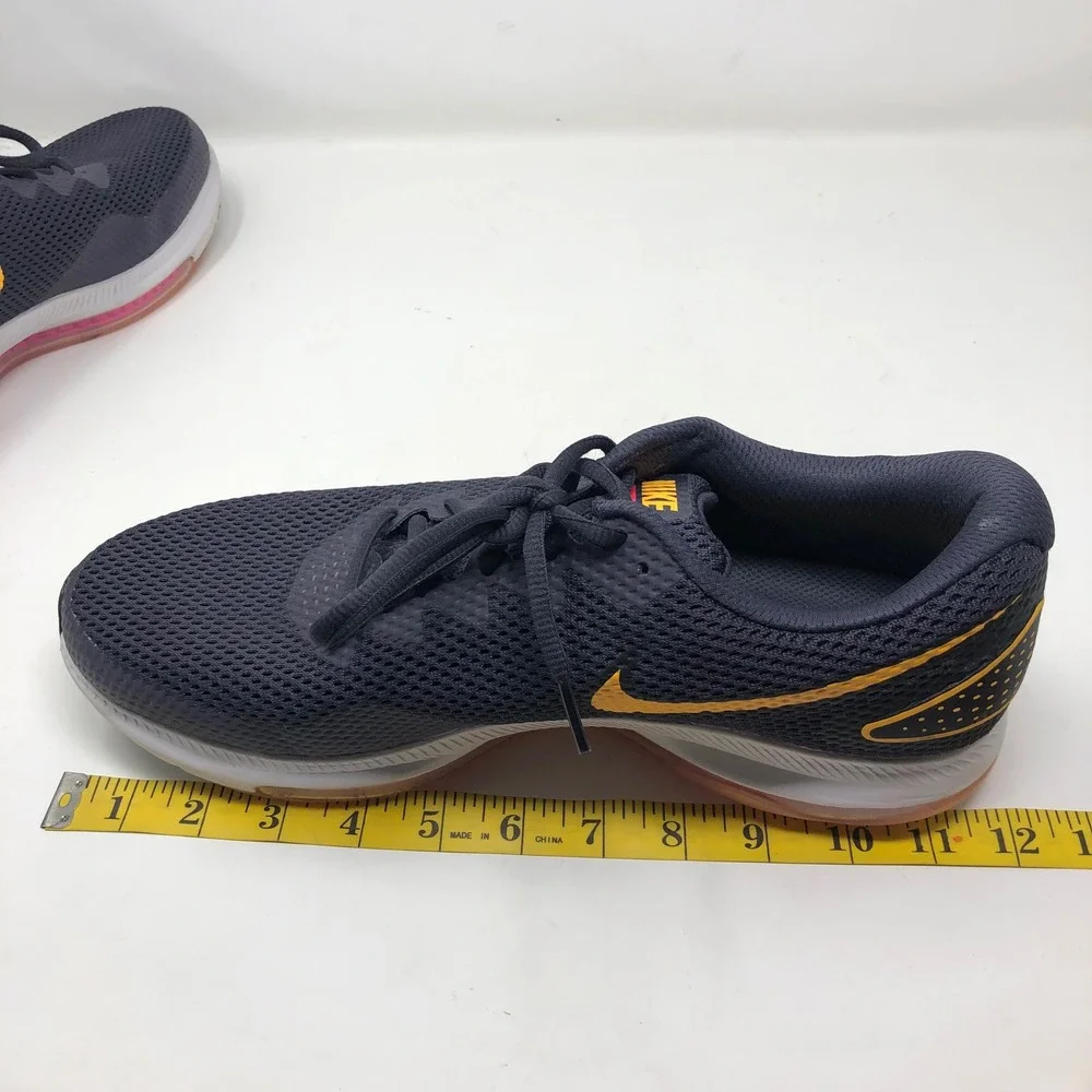 Nike‎ Zoom All Out Low 2 Sneakers Womens 12 Running Shoes Purple Yellow Gym
